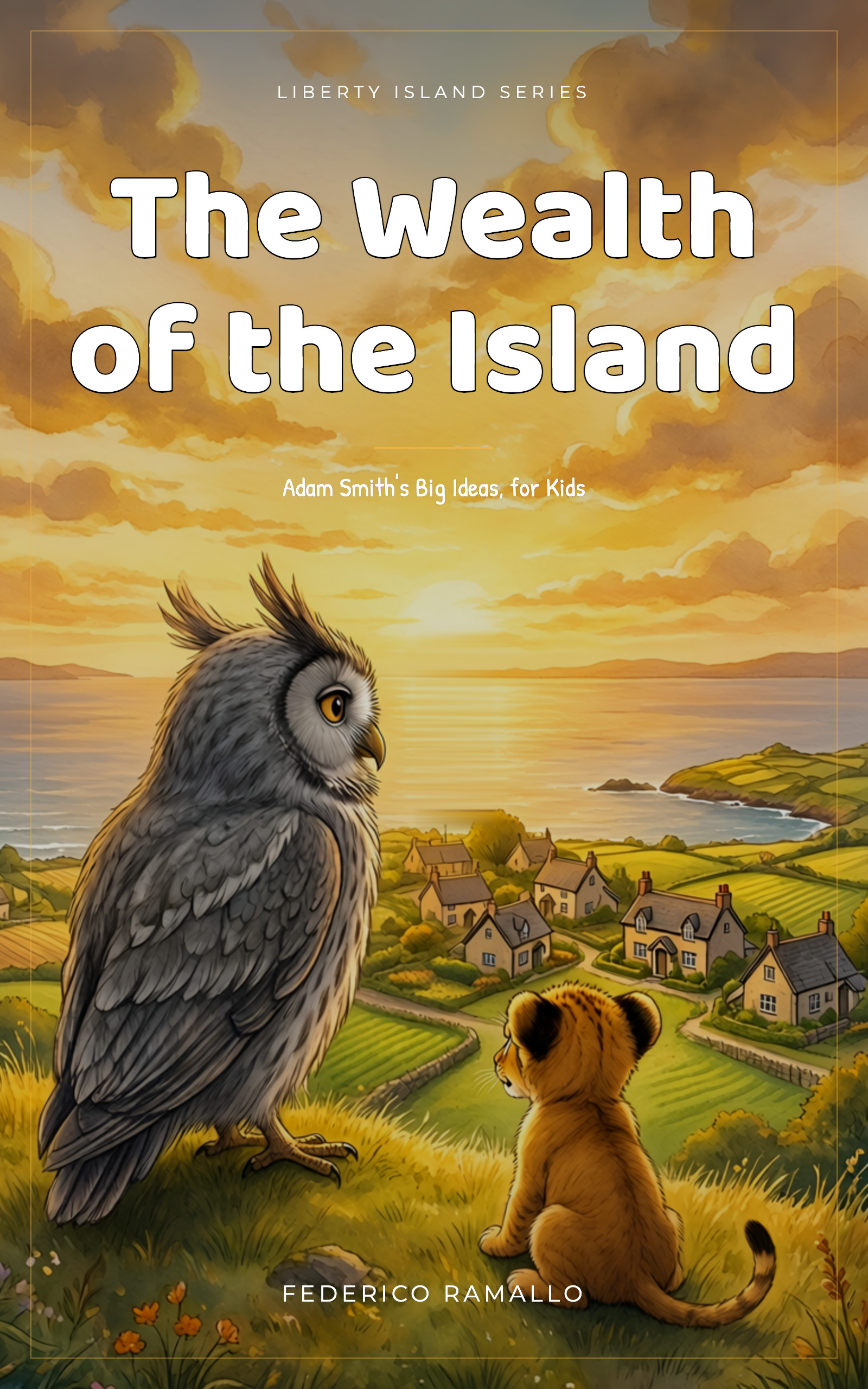 The Wealth of the Island, English edition cover